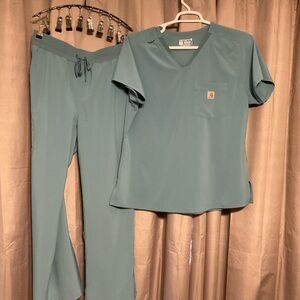 Carhartt Light Blue Scrub Pants